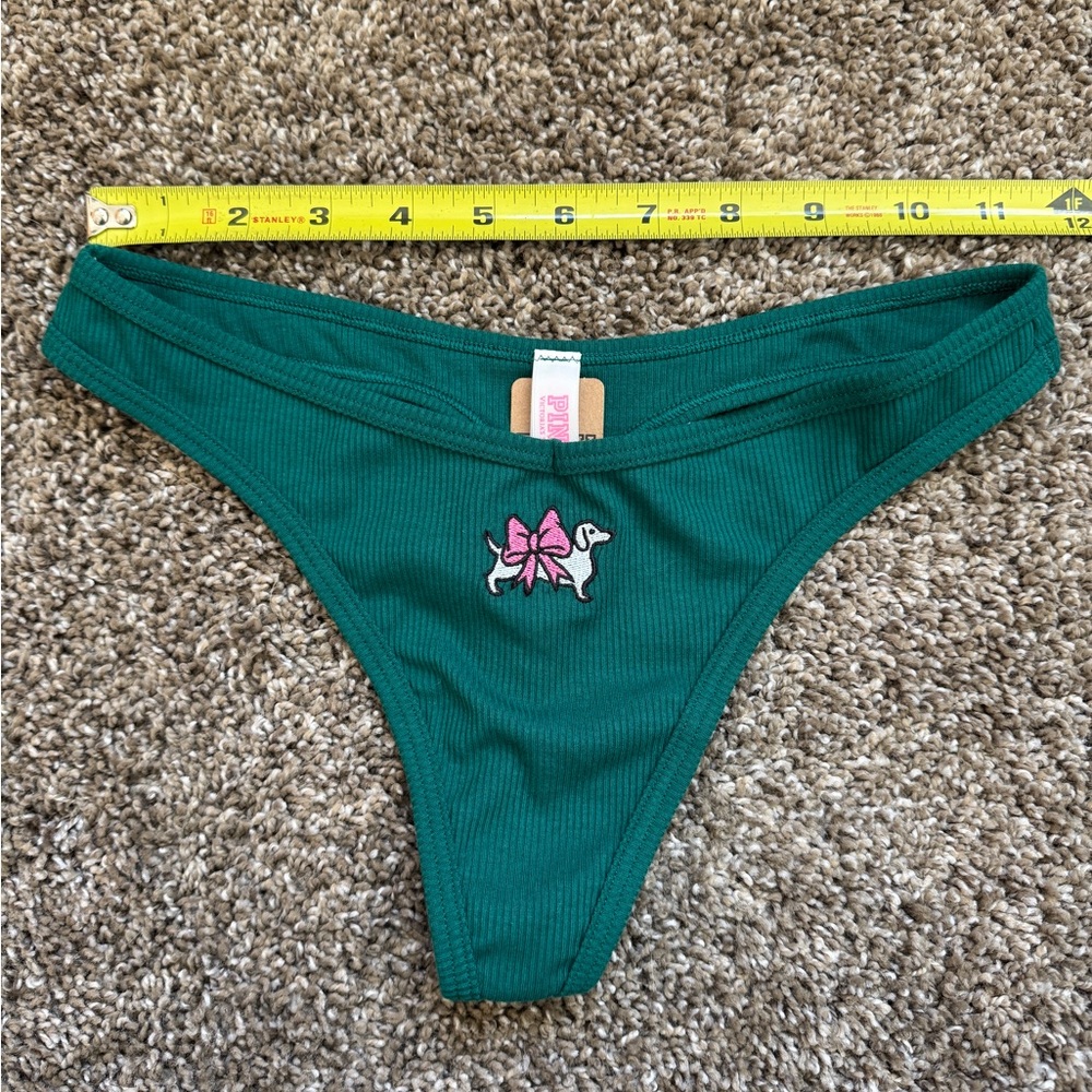 NWT VS Pink Cotton Thong
